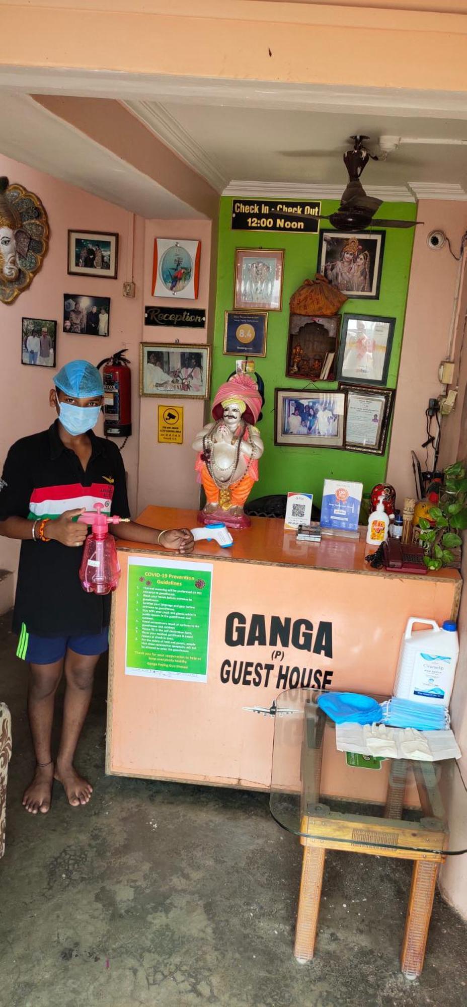Ganga Paying Guest House Bénarès Chambre photo