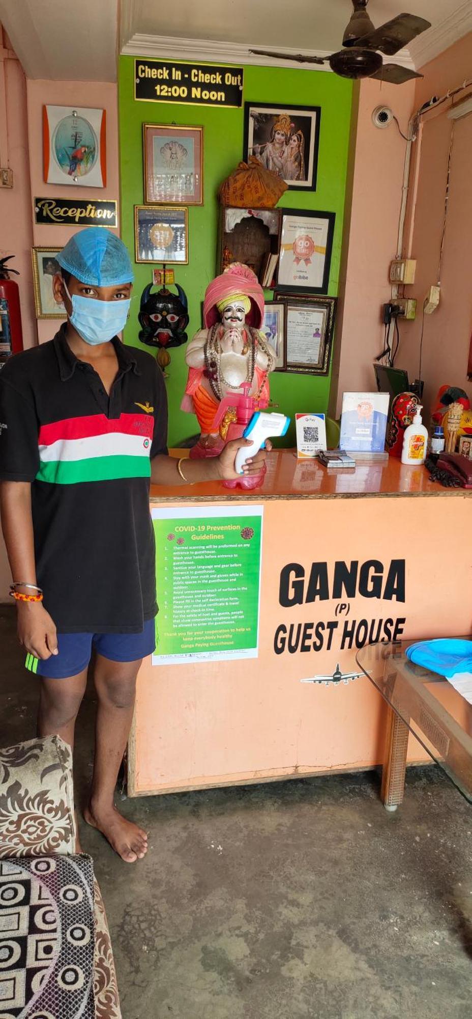 Ganga Paying Guest House Bénarès Chambre photo